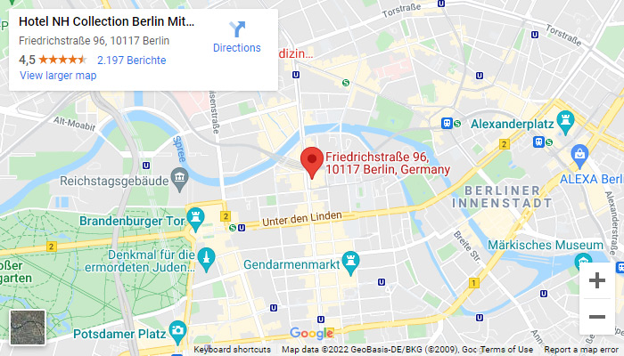 Location: NH Collection Berlin Mitte Friedrichstrasse